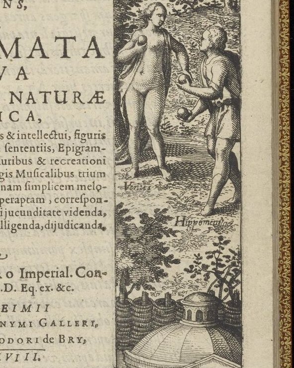 Atalanta Fugiens — Title Page