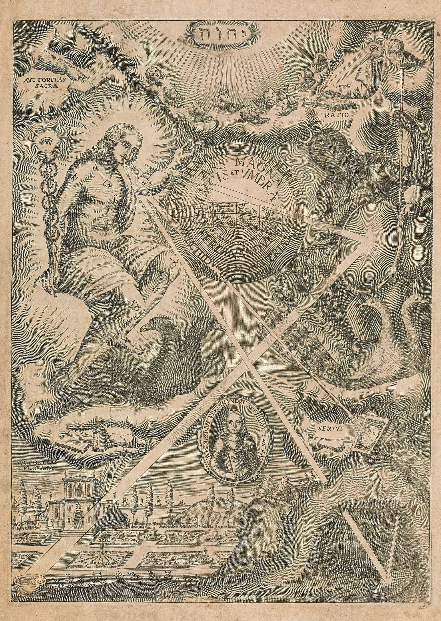 Athanasius Kircher, Ars Magna Lucis et Umbrae — The Great Art of Light and Shadow (1671)